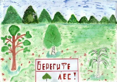Берегите лес