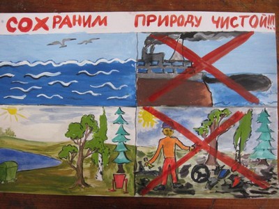 Сохраним природу чистой.