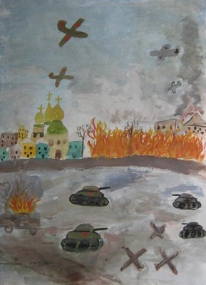 Бой в городе