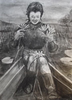 Юная зенитчица